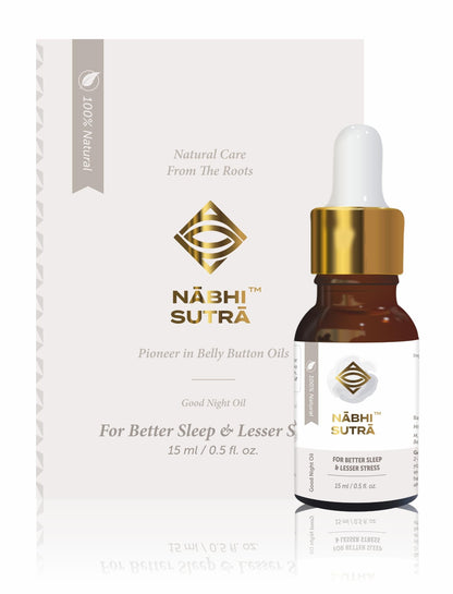 sleep inducing belly button oil